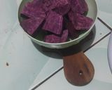 Foto langkah ke 1 dari resep Purple Sweet Potato Cake.