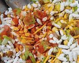 A picture of step 2 of Healthy Diet bhel.