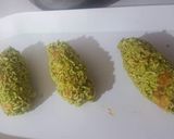 A picture of step 2 of 🥦Chicken Chatt patta kabab 🥬With knorr green noodles.
