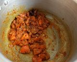 A picture of step 4 of Butter Green Chicken.