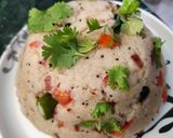 A picture of step 5 of Sooji Upma.
