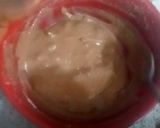 A picture of step 3 of Noreos Mug cake.
