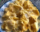 Hình bước làm 1 của món Bánh Crepe Sầu Riêng Ngàn Lớp