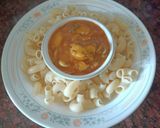 A picture of step 7 of Lima Beans With Macaroni.