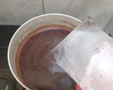 Foto langkah ke 3 dari resep Es Jelly Coklat.