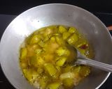 A picture of step 2 of Instant Jaggery murbba.