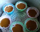 Foto langkah ke 4 dari resep Bolu kukus gula merah snack mpasi 11MO+.