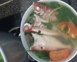 Hình bước làm 3 của món Canh Cá bã trầu nấu cần cà