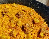 Foto del paso 9 de la receta: Arroz con secreto y criollo a la sobrasada