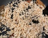 A picture of step 3 of Gobindobhog rice.
