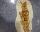 A picture of step 4 of Chowmein Roll.