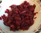 Une image de l'étape 4 de Betteraves rouges aux anchois.