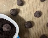Une image de l'étape 2 de Truffes Oreo à la poudre biscuit d’Oréo.