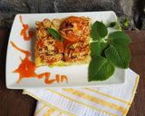 Foto langkah ke 4 dari resep Flammkuchen Roti Tawar.