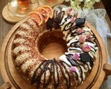 عکس مرحله 7 از دستور کیک کنجدی