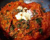 Foto del paso 10 de la receta Tallarines frescos con salsa de espinacas y tomate