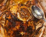 A picture of step 4 of Oven roasted whole chicken.