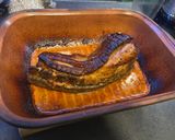Kemencében sült bőrös malackaraj recept fázis 6 fotója