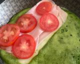 Foto del paso 3 de la receta: Tortilla de espinacas rellena