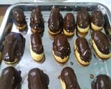 Foto del paso 8 de la receta: Eclair con glaseado de chocolate