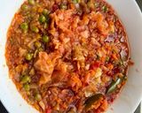 A picture of step 2 of Pav Bhaji.