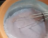 A picture of step 3 of Purple Yam barfi dessert.