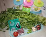 Foto langkah ke 1 dari resep 66. Tumis kangkung terasi.