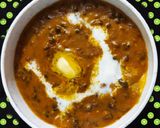 A picture of step 4 of Dal Makhani.