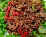 A picture of step 5 of Delicious Beef Shawarma My Way.