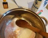 Áfonyás, tejszínes mogyorós puncs puding recept fázis 2 fotója