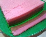 Foto langkah ke 6 dari resep Rainbow cake kukus (takaran sendok).