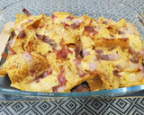 Foto del paso 6 de la receta: Nachos con panceta y salsa cheddar casera