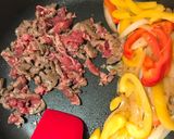 甜椒炒牛肉的食譜步驟5照片
