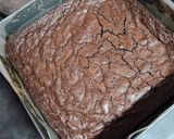 A picture of step 8 of Dairy and Gluten-Free 4 Layer Brownies.