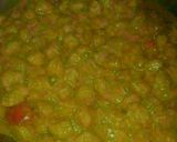 A picture of step 3 of Soyabean masala.