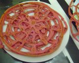 A picture of step 3 of Ramadan Special - Beetroot Webbed Dosa.