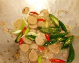 Foto langkah ke 3 dari resep Tumis Sawi Putih Bakso.