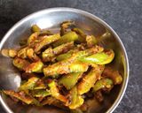 ટીંડોળા નુ લોટ વાળુ શાક (Tindora Lot Valu Shak Recipe In Gujarati) રેસીપી સ્ટેપ2ફોટો