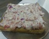 A picture of step 2 of Homemade tava sandwich.