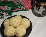 Foto langkah ke 7 dari resep Onde-Onde Isi Kacang Hijau.