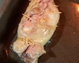 Foto del paso 6 de la receta: Pollo relleno con papas noisette de queso