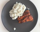 Foto del paso 6 de la receta: Salmón picante y arroz a las finas hierbas