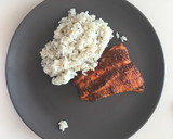 Foto del paso 6 de la receta: Salmón picante y arroz a las finas hierbas