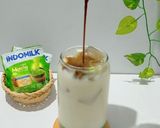 Foto langkah ke 3 dari resep Dirty Matcha Latte.