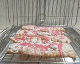 Foto del passaggio 10 della ricetta Frappe glassate con zucchero colorato a modo mio