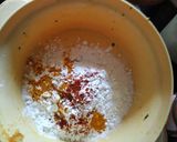 A picture of step 5 of Rice bonda.