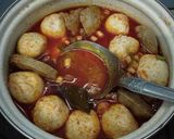 Foto langkah ke 3 dari resep Shabu-shabu (tanpa daging) kuah tomyum ^^.