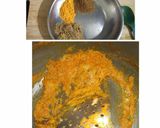 A picture of step 3 of Soya chaap gravy.