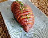Foto del paso 8 de la receta: Boniato Hasselback al ajo y perejil