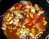 ปลาหมึกผัดสับปะรด วิธีทำสูตร 4 รูป